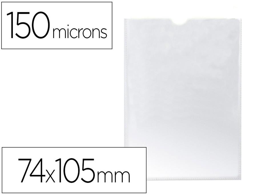 FUNDA PORTADOCUMENT DINA7 TRANSPARENT 74X105 | 5706002155797 | 57734 | Llibreria La Gralla | Librería online de Granollers