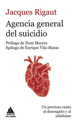 AGENCIA GENERAL DEL SUICIDIO | 9788416222148 | RIGAUT, JACQUES | Llibreria La Gralla | Llibreria online de Granollers