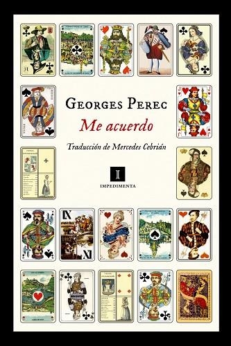 ME ACUERDO | 9788416542741 | PEREC, GEORGES | Llibreria La Gralla | Llibreria online de Granollers