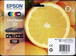 MULTIPACK 5 CARTUTXOS EPSON STYLUS 33 | 8715946602370 | CT13T33374010 | Llibreria La Gralla | Llibreria online de Granollers