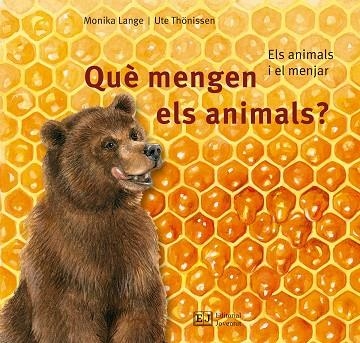 QUE MENJEN ELS ANIMALS? | 9788426144102 | LANGE; THONISSEN | Llibreria La Gralla | Librería online de Granollers