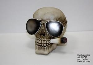 GUARDIOLA CALAVERA AMB ULLERES I FUMANT 15 CMS | 4029811353521 | VV.AA | Llibreria La Gralla | Llibreria online de Granollers