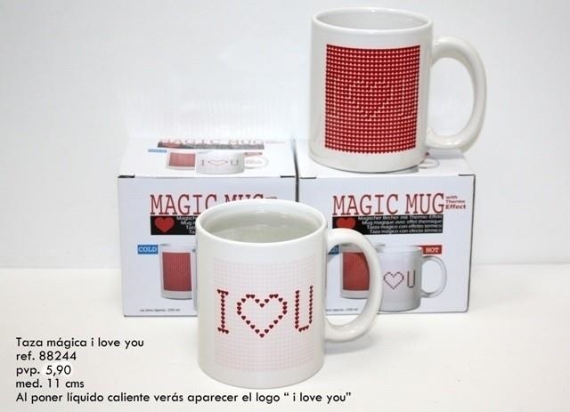 TASSA CERAMICA AMB EFECTE TERMIC "I LOVE YOU" | 4029811343355 | VV.AA | Llibreria La Gralla | Llibreria online de Granollers