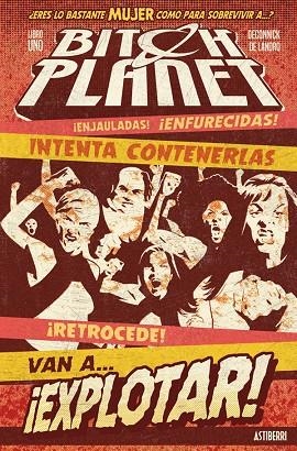  MAQUINA EXTRAORDINARIA BITCH PLANET 1 | 9788416880058 | DECONNICK, KELLY SUE; DE LANDRO, VALENTINE | Llibreria La Gralla | Librería online de Granollers