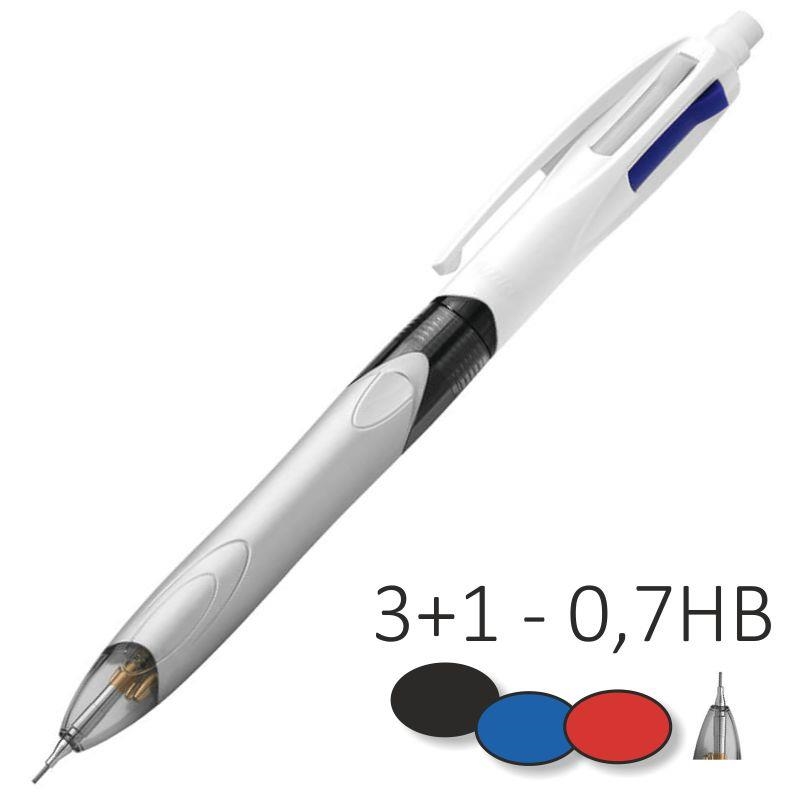 BOLIGRAF MULTIFUNCIO BIC 3+1 PORTAMINES 07 | 3086123449701 | 942104 | Llibreria La Gralla | Llibreria online de Granollers