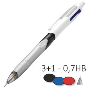 BOLIGRAF MULTIFUNCIO BIC 3+1 PORTAMINES 07 | 3086123449701 | 942104 | Llibreria La Gralla | Llibreria online de Granollers