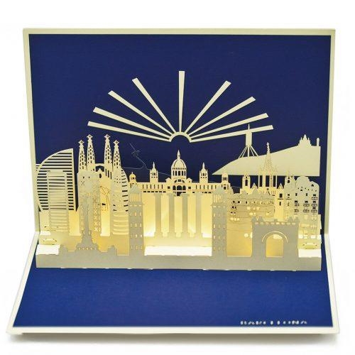 POSTAL SKYLINE BARCELONA  | 8436561580767 | VVAA | Llibreria La Gralla | Llibreria online de Granollers