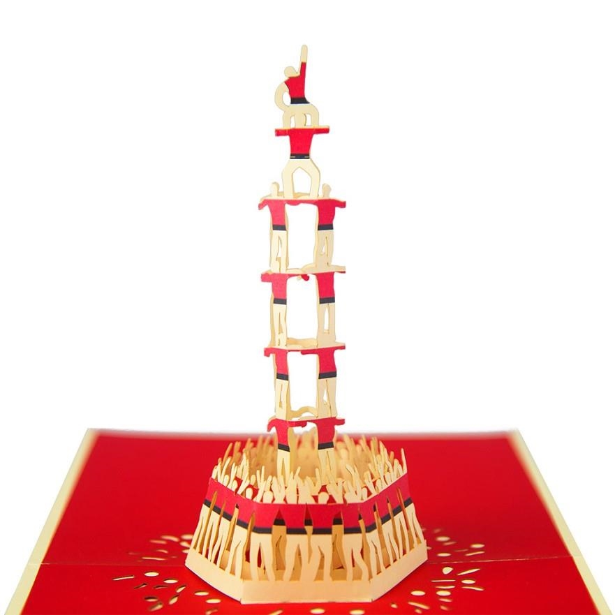 POSTAL CASTELLERS DE BARCELONA | 8436561580774 | VVAA | Llibreria La Gralla | Llibreria online de Granollers