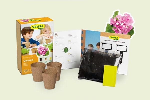 MINI KIT GERANI | 8437016560174 | SEMBRA | Llibreria La Gralla | Llibreria online de Granollers