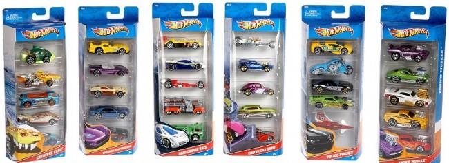 PACK DE 5 COTXES HOT WHEELS (VARIS MODELS) | 0742990180606 | HOT WHEELS | Llibreria La Gralla | Llibreria online de Granollers