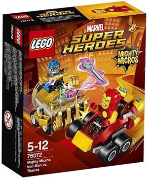 LEGO MARVEL SUPER HEROES MIGHTY MICROS IRON MAN VS. THANOS | 5702015868587 | LEGO | Llibreria La Gralla | Llibreria online de Granollers