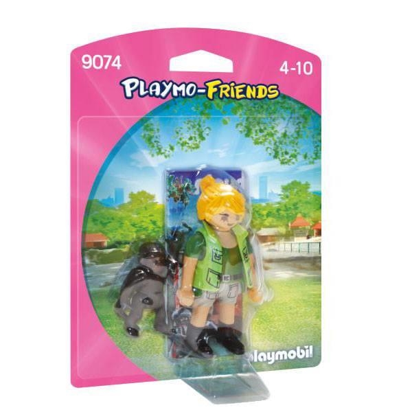 PLAYMO FRIENDS CUIDADORA CON BEBE GORILA | 4008789090744 | PLAYMOBIL | Llibreria La Gralla | Librería online de Granollers