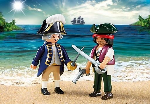PLAYMOBIL DUO PACK PIRATA Y SOLDADO | 4008789068460 | PLAYMOBIL | Llibreria La Gralla | Librería online de Granollers