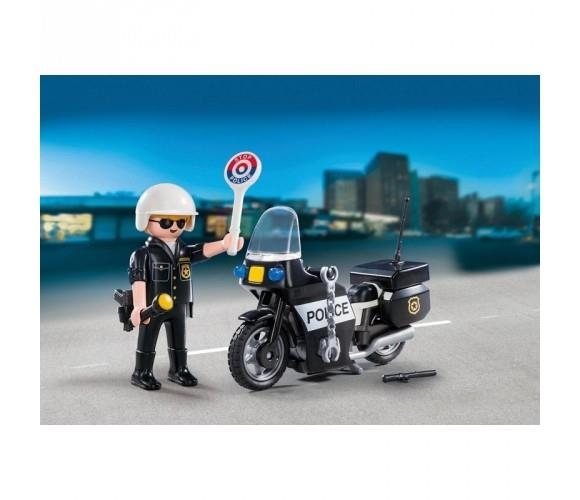 PLAYMOBIL CITY ACTION POLICIA CON MOTO | 4008789056481 | PLAYMOBIL | Llibreria La Gralla | Librería online de Granollers