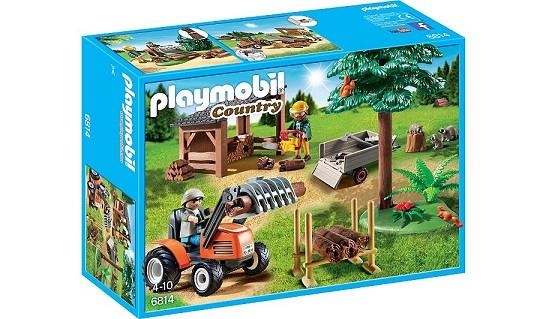 PLAYMOBIL COUNTRY LEÑADOR CON TRACTOR | 4008789068149 | PLAYMOBIL | Llibreria La Gralla | Librería online de Granollers