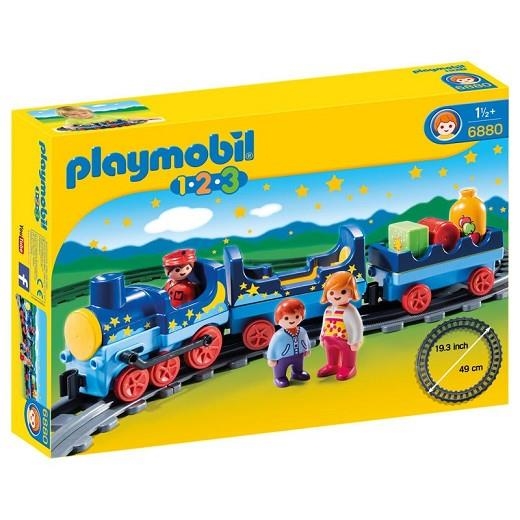PLAYMOBIL 1 2 3 TREN CON VIAS | 4008789068804 | PLAYMOBIL | Llibreria La Gralla | Librería online de Granollers