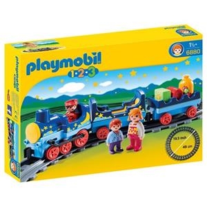 PLAYMOBIL 1 2 3 TREN CON VIAS | 4008789068804 | PLAYMOBIL | Llibreria La Gralla | Llibreria online de Granollers