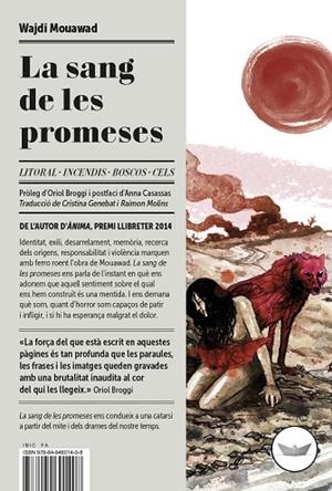 SANG DE LES PROMESES, LA | 9788494601408 | MOUAWAD, WAJDI | Llibreria La Gralla | Librería online de Granollers