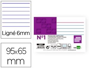 FITXA CARTOLINA RATLLES 95X65 LIDERPAPEL | 8423473035256 | 03525 | Llibreria La Gralla | Librería online de Granollers