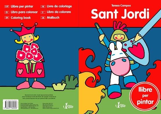 SANT JORDI ( PINTAR ) | 9788491360308 | CAMPOS, TERESA | Llibreria La Gralla | Llibreria online de Granollers