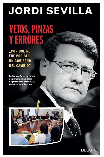 VETOS PINZAS Y ERRORES | 9788423427208 | SEVILLA, JORDI | Llibreria La Gralla | Llibreria online de Granollers