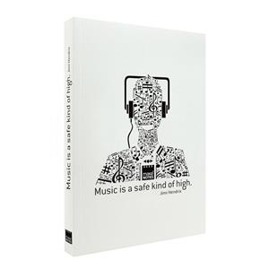 LLIBRETA  A6 ENCOLADA MAKE MUSIC IS A SAFE | 5609104818303 | MAKMN-WMA6 | Llibreria La Gralla | Librería online de Granollers