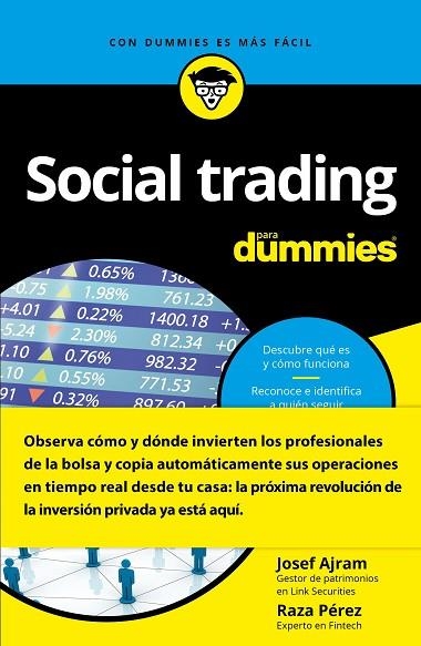SOCIAL TRADING PARA DUMMIES | 9788432903496 | AJRAM, JOSEF ; PEREZ, RAZA | Llibreria La Gralla | Llibreria online de Granollers