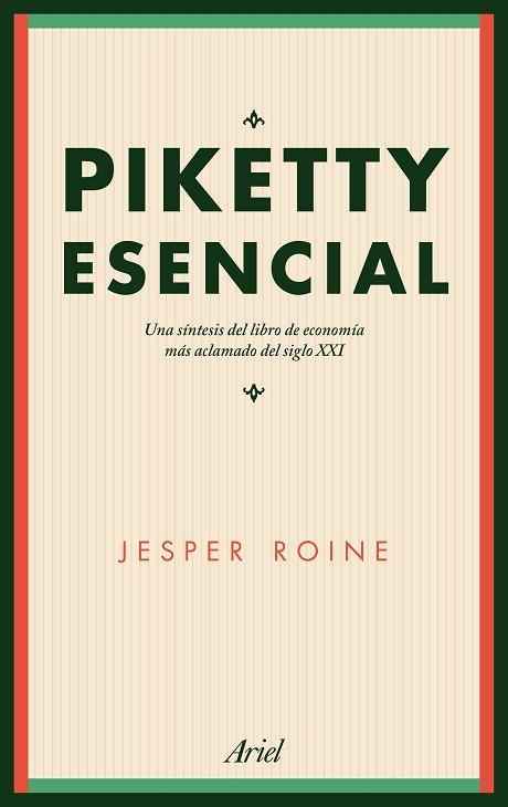 PIKETTY ESENCIAL | 9788434425620 | ROINE, JESPER | Llibreria La Gralla | Librería online de Granollers