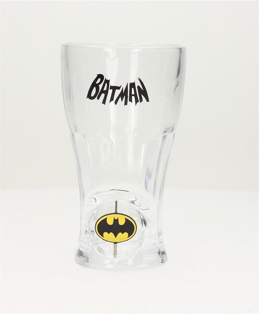 GOT DE VIDRE PER REFRESCS LOGO BATMAN GIRATORI | 8436546890447 | SD TOYS | Llibreria La Gralla | Librería online de Granollers