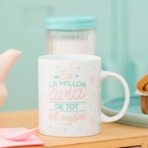 TASSA CERAMICA "ETS LA MILLOR AVIA DE TOT EL MON" | 8435460707947 | MR. WONDERFUL | Llibreria La Gralla | Librería online de Granollers