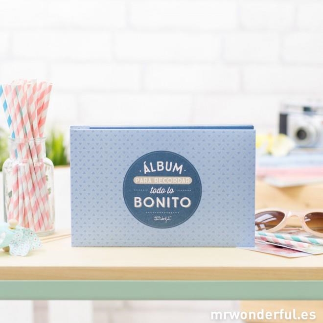 ALBUM PARA RECORDAR TODO LO BONITO | 8436547193486 | MR. WONDERFUL | Llibreria La Gralla | Llibreria online de Granollers