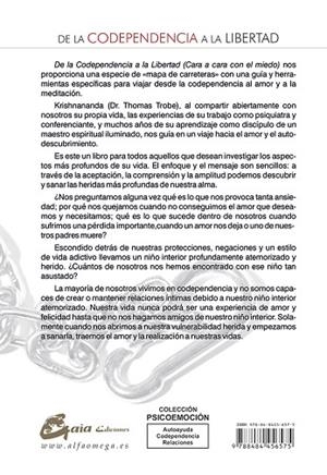 DE LA CODEPENDENCIA A LA LIBERTAD | 9788484456575 | KRISHNANANDA | Llibreria La Gralla | Librería online de Granollers