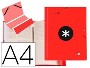 CARPETA CLASSIFICADORA ANTARTIK VERMELL | 8423473871687 | 87168 | Llibreria La Gralla | Llibreria online de Granollers