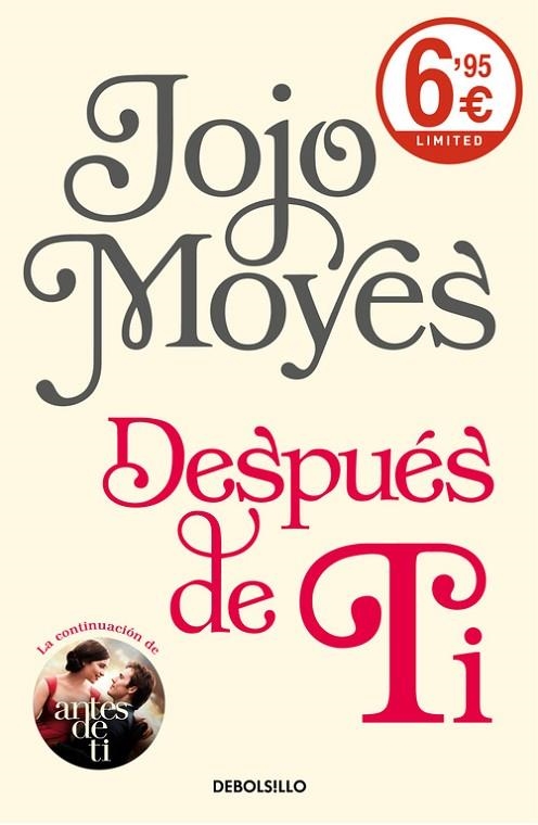 DESPUÉS DE TI (BOLSILLO) | 9788466340878 | MOYES, JOJO  | Llibreria La Gralla | Llibreria online de Granollers