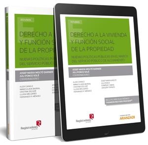 DERECHO A LA VIVIENDA Y FUNCIÓN SOCIAL DE LA PROPIEDAD | 9788491523512 | AAVV | Llibreria La Gralla | Librería online de Granollers