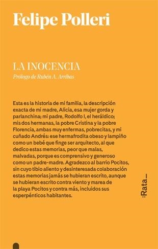 INOCENCIA, LA | 9788416738236 | POLLERI, FELIPE | Llibreria La Gralla | Llibreria online de Granollers
