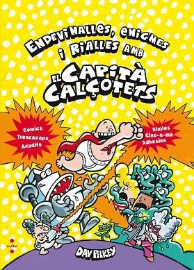 ENDEVINALLES, ENIGMES I RIALLES AMB EL | 9788466143226 | PILKEY, DAV | Llibreria La Gralla | Librería online de Granollers