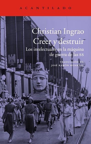 CREER Y DESTRUIR | 9788416748488 | INGRAO, CHRISTIAN | Llibreria La Gralla | Librería online de Granollers