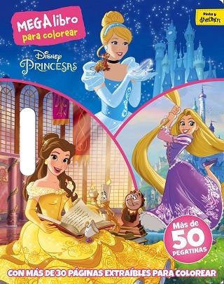 DISNEY PRINCESAS. MEGALIBRO PARA COLOREAR | 9788499518572 | DISNEY | Llibreria La Gralla | Librería online de Granollers