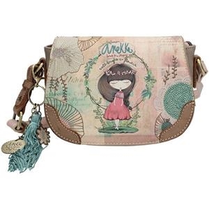 BOLSO BANDOLERA SOLAPA ANEKKE PETIT BEIGE NATURE 2017 | 8434172049680 | WAKBO247741 | Llibreria La Gralla | Librería online de Granollers