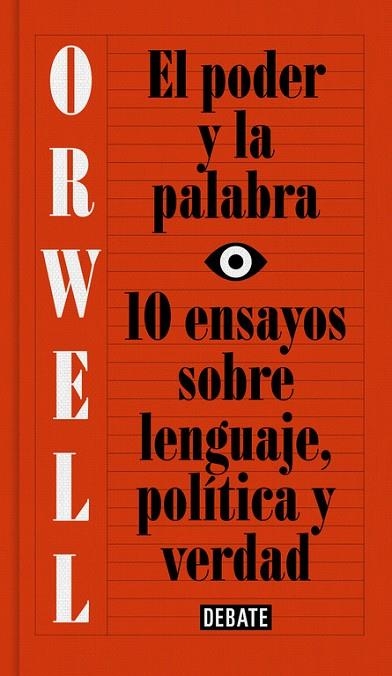 PODER Y LA PALABRA, EL | 9788499927817 | ORWELL, GEORGE | Llibreria La Gralla | Librería online de Granollers