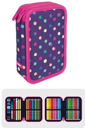 PLUMIER 2 PISOS MILAN N DOTS | 8411574069904 | 081264DT | Llibreria La Gralla | Llibreria online de Granollers