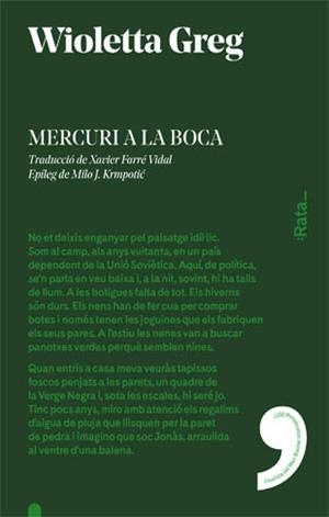 MERCURI A LA BOCA | 9788416738212 | GREG, WIOLETTA | Llibreria La Gralla | Librería online de Granollers