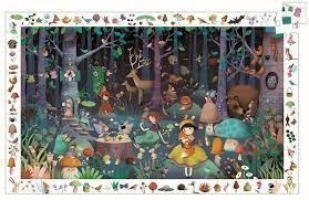 PUZZLE DJECO OBSERVATION BOSQUE ENCANTADO 100 PECES  | 3070900075047 | TOPDJ07504 | Llibreria La Gralla | Librería online de Granollers