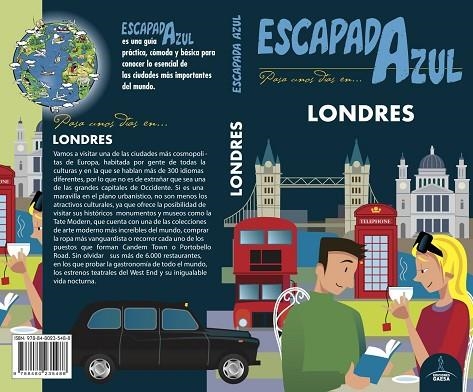 LONDRES GUIA ESCAPADA AZUL 2017 | 9788480235488 | MONREAL, MANUEL/LEDRADO, PALOMA/MAZARRASA, LUIS | Llibreria La Gralla | Llibreria online de Granollers