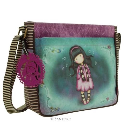 BANDOLERA GORJUSS NENA LLAÇ FUCSIA LILA  | 5018997616406 | GOR7222861640-41 | Llibreria La Gralla | Llibreria online de Granollers