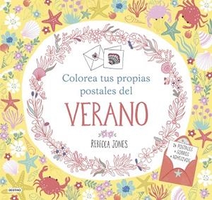 COLOREA TUS PROPIAS POSTALES DEL VERANO | 9788408172314 | JONES, REBECCA | Llibreria La Gralla | Librería online de Granollers