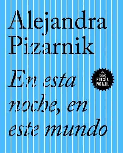 EN ESTA NOCHE, EN ESTE MUNDO | 9788439733423 | PIZARNIK, ALEJANDRA  | Llibreria La Gralla | Llibreria online de Granollers