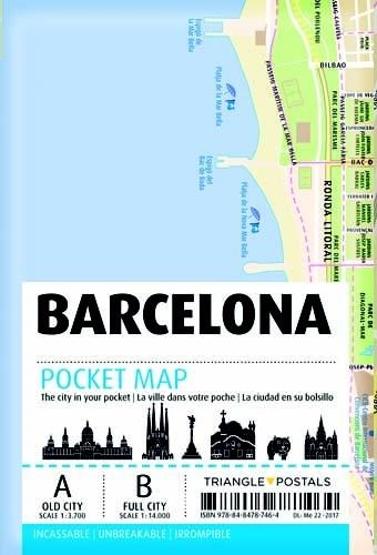 BARCELONA POCKET MAP | 9788484787464 | VIVAS, PERE | Llibreria La Gralla | Librería online de Granollers