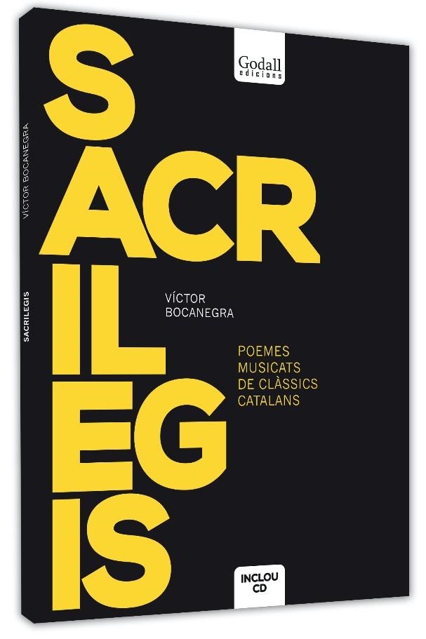 SACRILEGIS | 9788494509490 | BOCANEGRA, VICTOR | Llibreria La Gralla | Librería online de Granollers